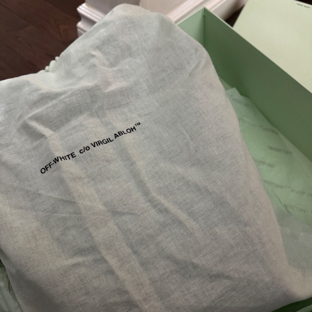 OFF WHITE LEATHER TOTE BAG (SPRING/SUMMER 2020) - Picture 4 of 4